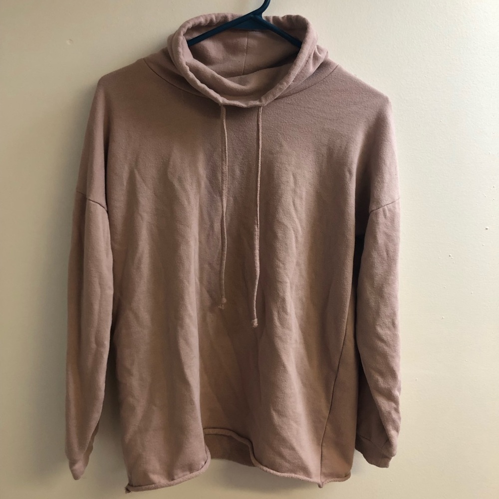 super comfy pink/nude sweatshirt